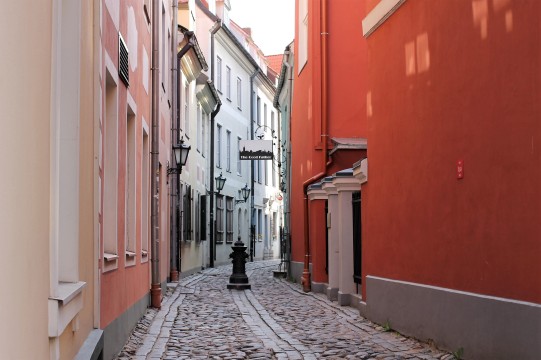 Riga - Ruelles colorées